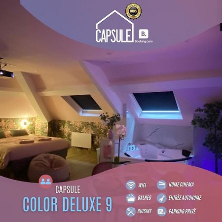 Capsule Color Deluxe Balneo I Ecran Home Cinema I Console De Jeux Trith-Saint-Leger Eksteriør bilde