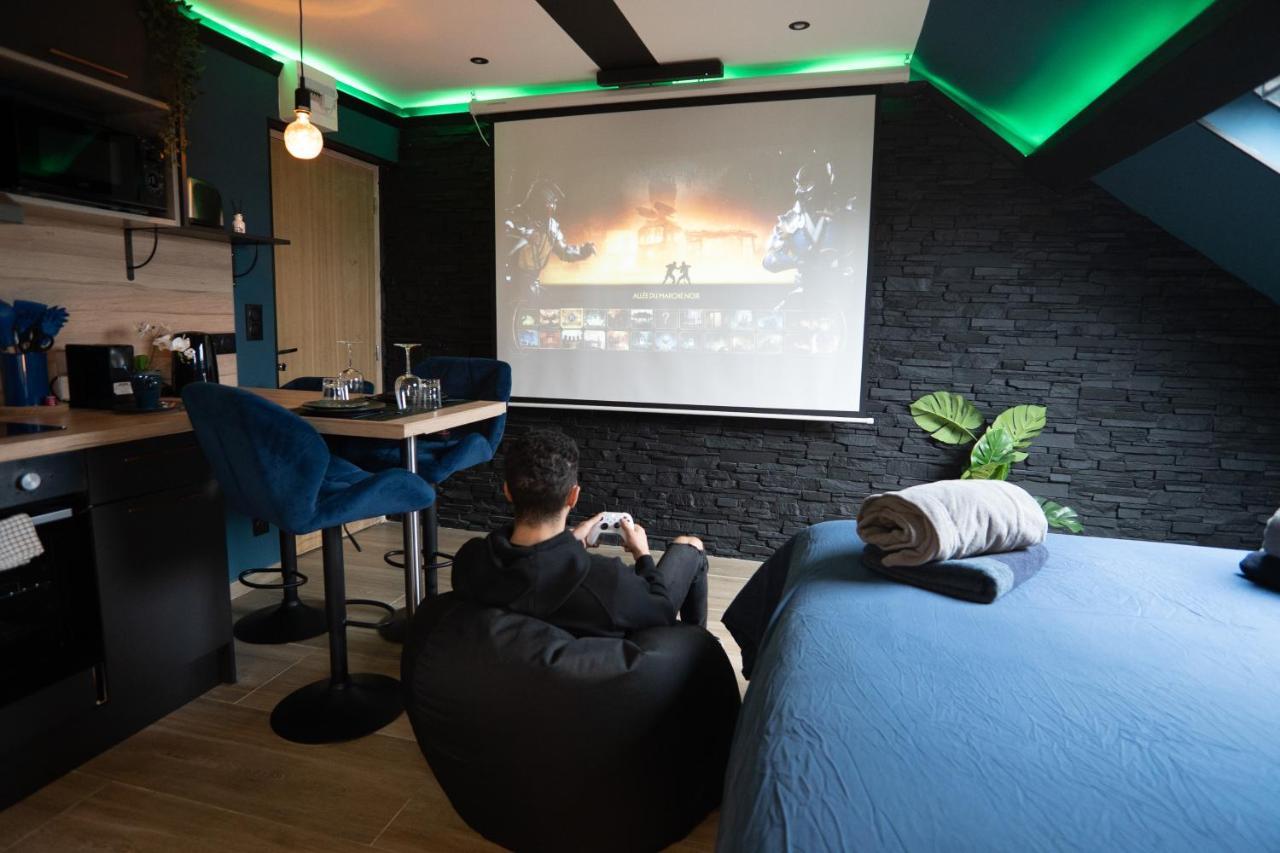 Capsule Color Deluxe Balneo I Ecran Home Cinema I Console De Jeux Trith-Saint-Leger Eksteriør bilde