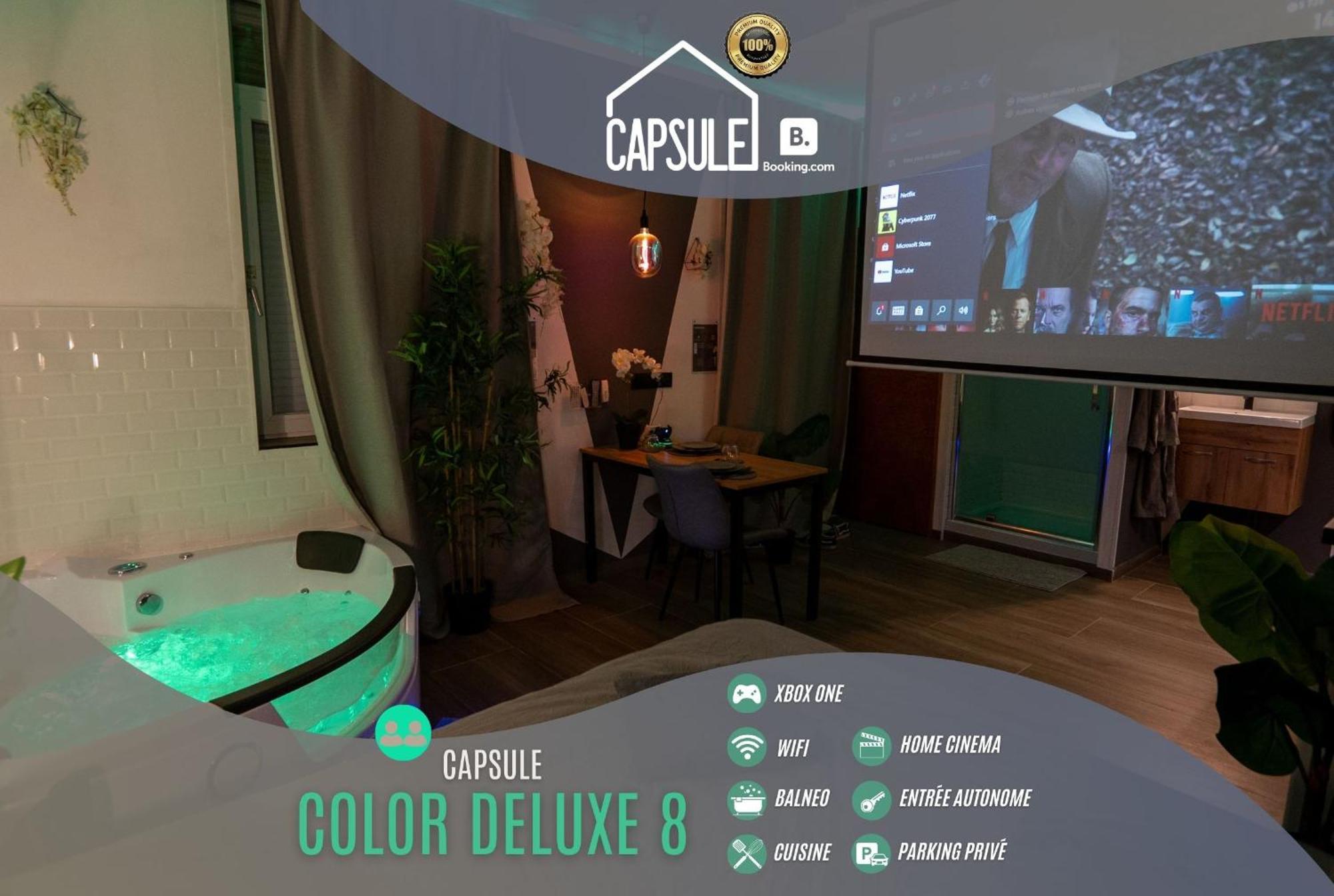 Capsule Color Deluxe Balneo I Ecran Home Cinema I Console De Jeux Trith-Saint-Leger Eksteriør bilde